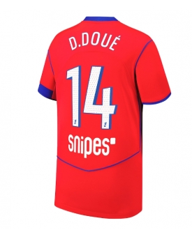 Billige Fotballdrakt Paris Saint-Germain Desire Doue #14 Replika Tredjedrakt 2025-26 Kortermet Billige Fotballdrakt Paris Saint-Germain Desire Doue #14 Replika Tredjedrakt 2025-26 Kortermet
